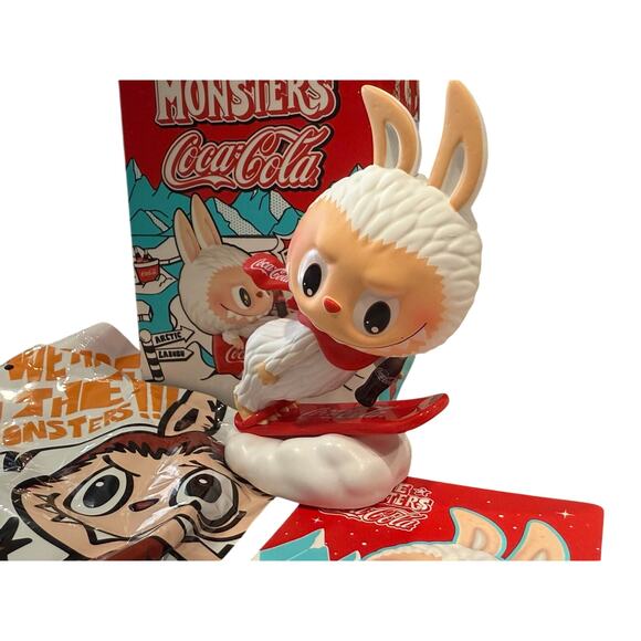 Pop Mart The Monsters Labubu X CocaCola Figurine Blind Box-Snowy Mountain - Picture 5 of 15